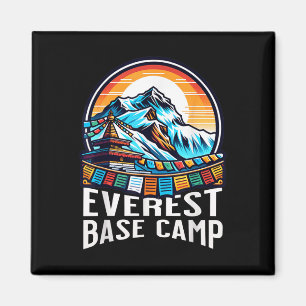 Everest Base Camp Gebet Flags Nepali Himalayan Hi Magnet