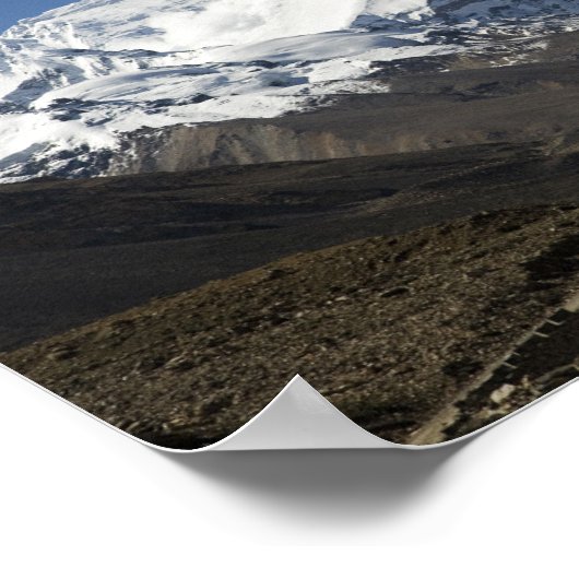 Everest Base Camp Himalayas Nepal Poster (Ecke)