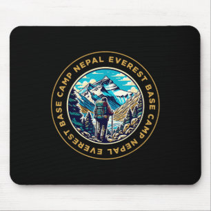 Everest Base Camp Nepal Mountain Everest View Hiki Mousepad