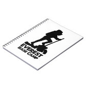 Everest Base Camp-Notebook Notizblock (Linke Seite)