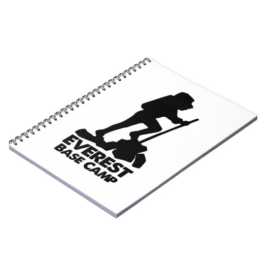 Everest Base Camp-Notebook Notizblock (Linke Seite)