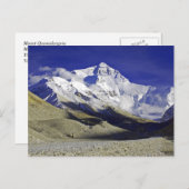 Everest Base Camp Tibet Postkarte (Vorne/Hinten)