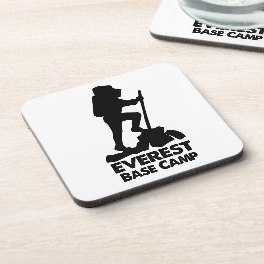 Everest Base Camp-Untersetzer Getränkeuntersetzer (Linke Seite)
