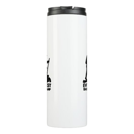 Everest Base Camp - Wasserflasche Thermosbecher (Rückseite)