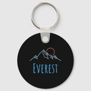 Everest - Bergsteiger Retro Wandern Noveltät Schlüsselanhänger