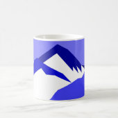 Everest - blau kaffeetasse (Mittel)
