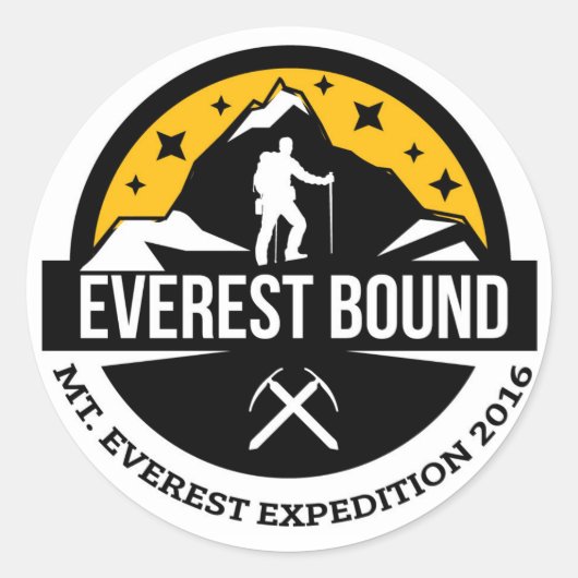 Everest Bound Sticker (Vorderseite)