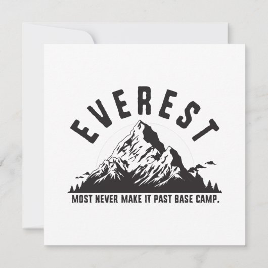 Everest Einladung (Rückseite)