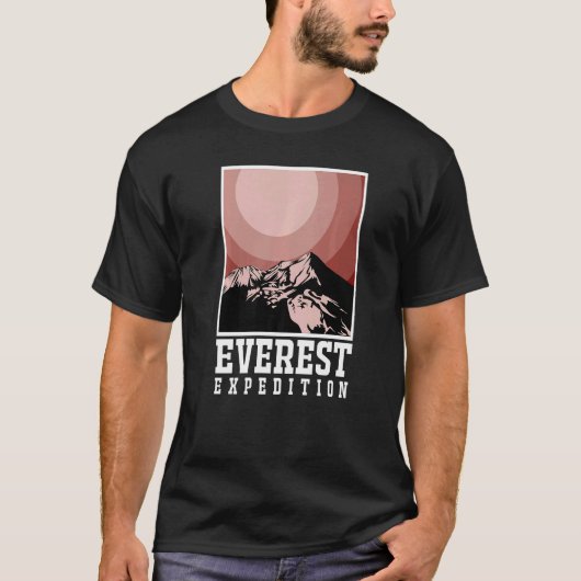Everest-Expeditionen Bergforschung Abenteuer T-Shirt (Vorderseite)