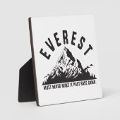 Everest Fotoplatte (Vorderseite)