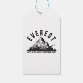 Everest Geschenkanhänger (Rückseite)