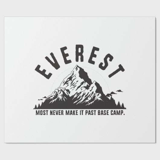 Everest Geschenkpapier (Flach)