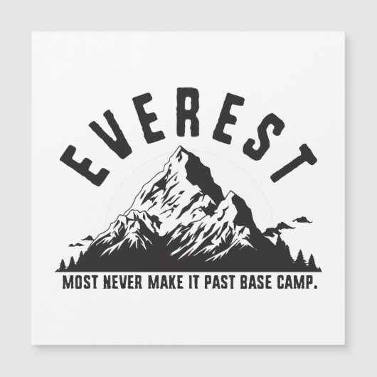 Everest Magnetkarte (Vorderseite)