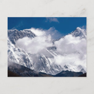 Everest Peak Postkarte