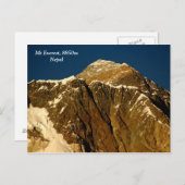 Everest Postkarte (Vorne/Hinten)