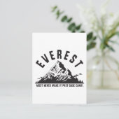 Everest Postkarte (Stehend Vorderseite)