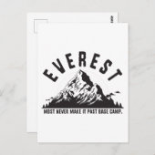 Everest Postkarte (Vorne/Hinten)