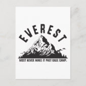 Everest Postkarte (Vorderseite)
