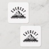 Everest Quadratische Visitenkarte (Vorne/Hinten)