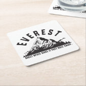 Everest Rechteckiger Pappuntersetzer (angewinkelt)