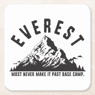 Everest Rechteckiger Pappuntersetzer