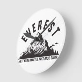 Everest Runde Wanduhr (Winkel)