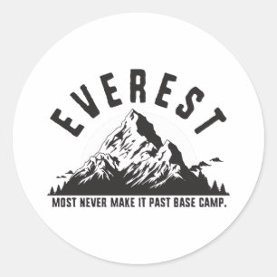 Everest Runder Aufkleber