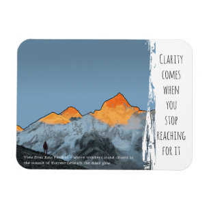 Everest-Sonnenaufgang Kala Patthar Motivationsmagn Magnet