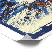 Everest South East Ridge Poster (Ecke)