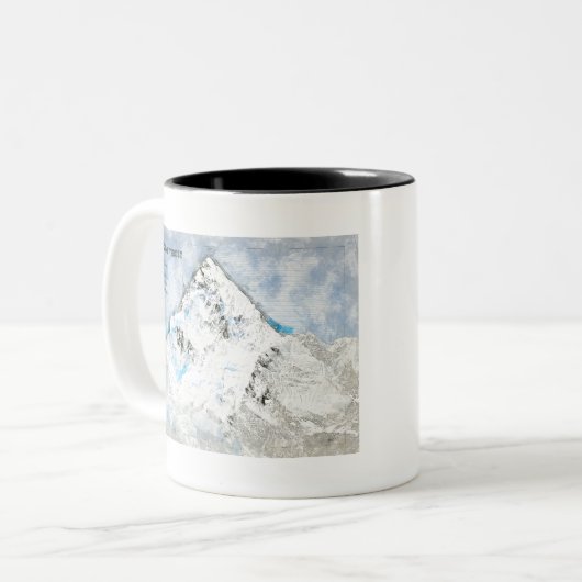 Everest Zweifarbige Tasse (Vorderseite Links)