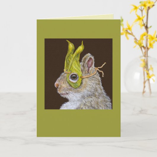 Everett die Eichhörnchenkarte Karte (Gelbe Blume)