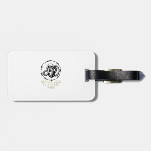 Everett Luggage Tag Gepäckanhänger (Rückseite horizontal)