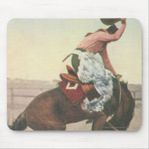 Everett McGucin auf Blue Dog Cheyenne Frontier Day Mousepad