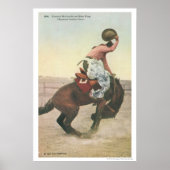 Everett McGucin auf Blue Dog Cheyenne Frontier Day Poster (Vorne)