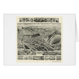 Everett, panoramische Karte PAs - 1905