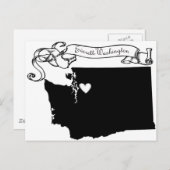 Everett Postkarte (Vorne/Hinten)