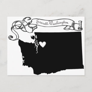 Everett Postkarte