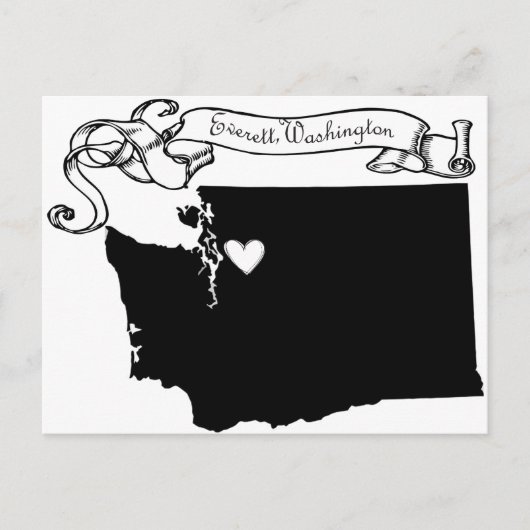 Everett Postkarte (Vorderseite)