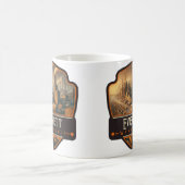 Everett, Washington| Vintag Kaffeetasse (Mittel)