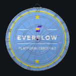 Everflow Dartboard Dartscheibe<br><div class="desc">Erhöhen Sie Ihre Zielgenauigkeit mit diesem einzigartigen Dartboard. Auch wenn Ihre Partituren nicht direkt in Ihre Medienkampagnen übersetzt werden, wird es Ihnen helfen, Spaß und Entspannung während der WFH zu haben oder mit Ihren Kollegen im Büro zu sitzen.</div>