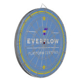 Everflow Dartboard Dartscheibe (Vorderseite Links)