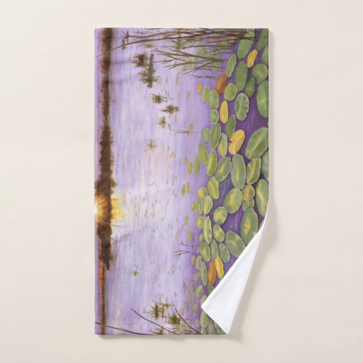 Everglades-Abend Badhandtuch Set (Handtuch)