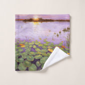 Everglades-Abend Badhandtuch Set (Waschlappen)