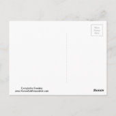 Everglades Abend Postkarte (Rückseite)