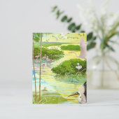 Everglades Bird Postcard Postkarte (Stehend Vorderseite)