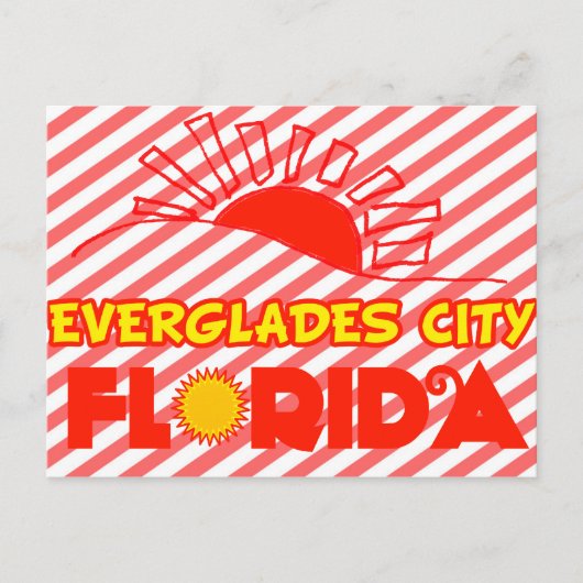 Everglades City, Florida Postkarte (Vorderseite)