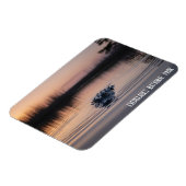 Everglades Florida Alligator Reise Magnet (Linke Seite)