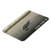 Everglades Florida Alligator Travel Magnet (Linke Seite)