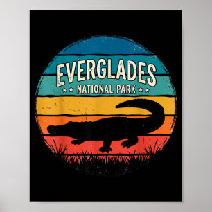 Everglades Florida Nationalparks Outdoor Natur Poster
