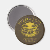 Everglades National Park Florida  Magnet (Vorderseite/Rückseite)